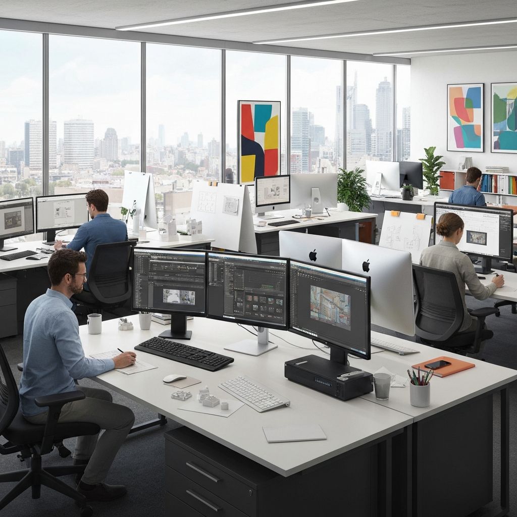 Professional workspace